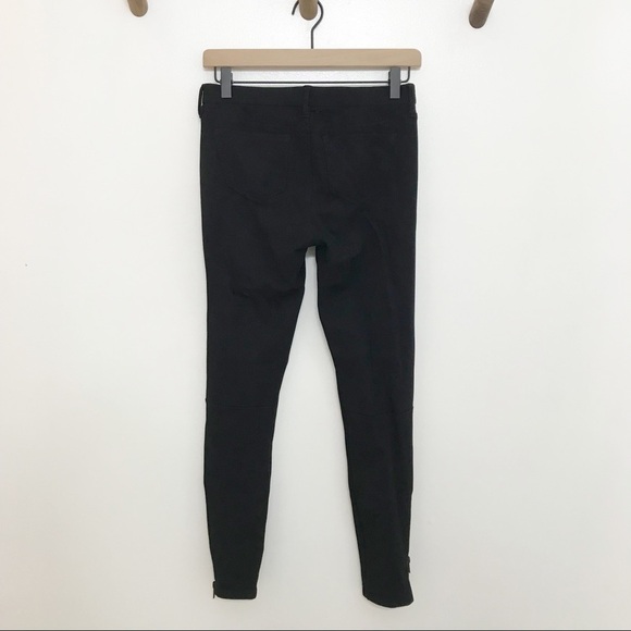 Madewell Black Zip Ankle Leggings Size 2 - Picture 5 of 5